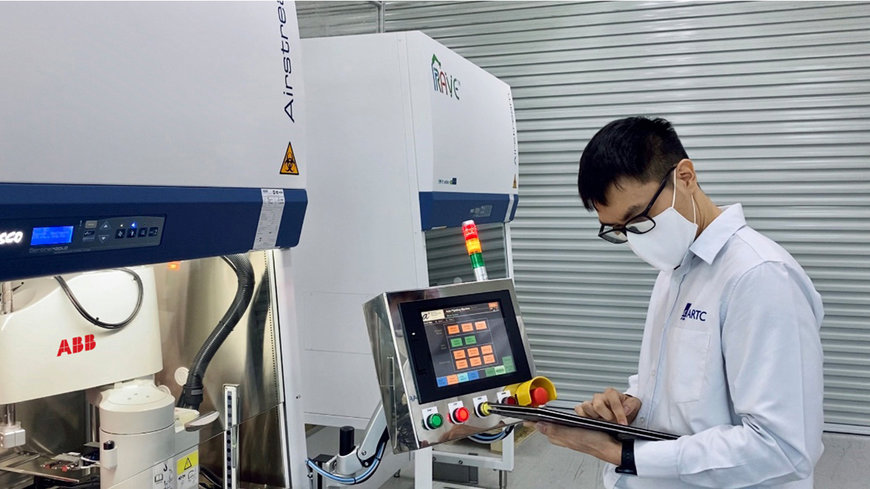 ABB ROBOTS ACCELERATE COVID-19 TESTING IN SINGAPORE